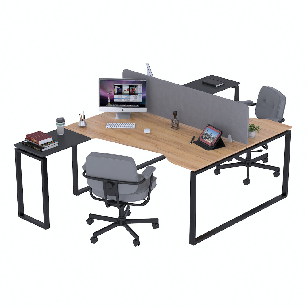 Стіл подвійний кутовий ND2U-160 Loft design